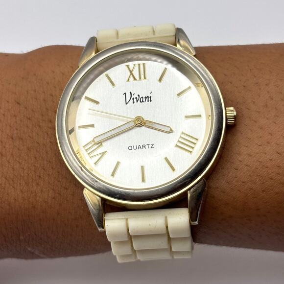Silver Vivani Men's Quartz Watch - Picture 1 of 5